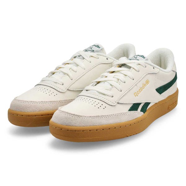 Men's Club C Vintage Sneaker - Field Green/Metal Green/Chalk