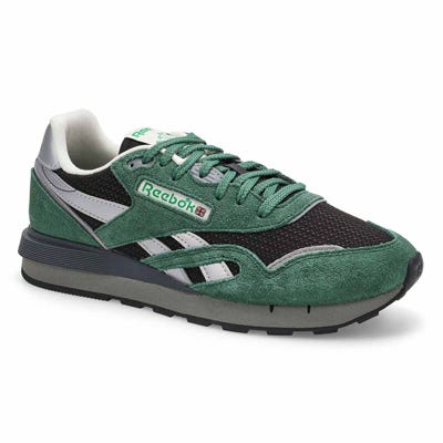 Mns Classic Nylon 89 Lace Up Sneaker - Field Green/Black/Grey3