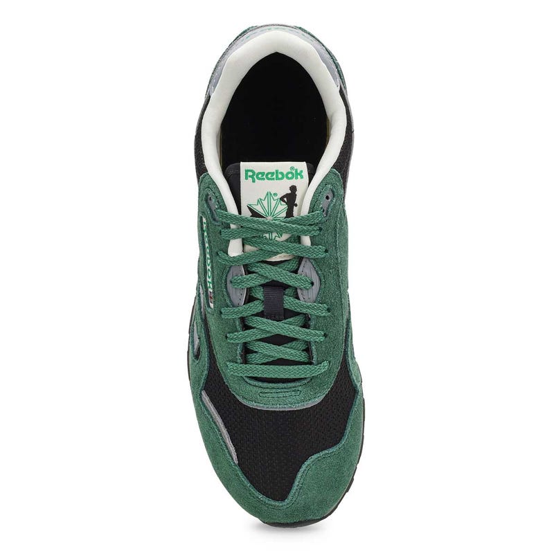 Men's Classic Nylon 89 Lace Up Sneaker - Field Green/Black/Grey3