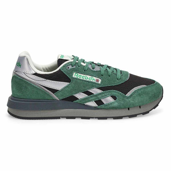 Men's Classic Nylon 89 Lace Up Sneaker - Field Green/Black/Grey3