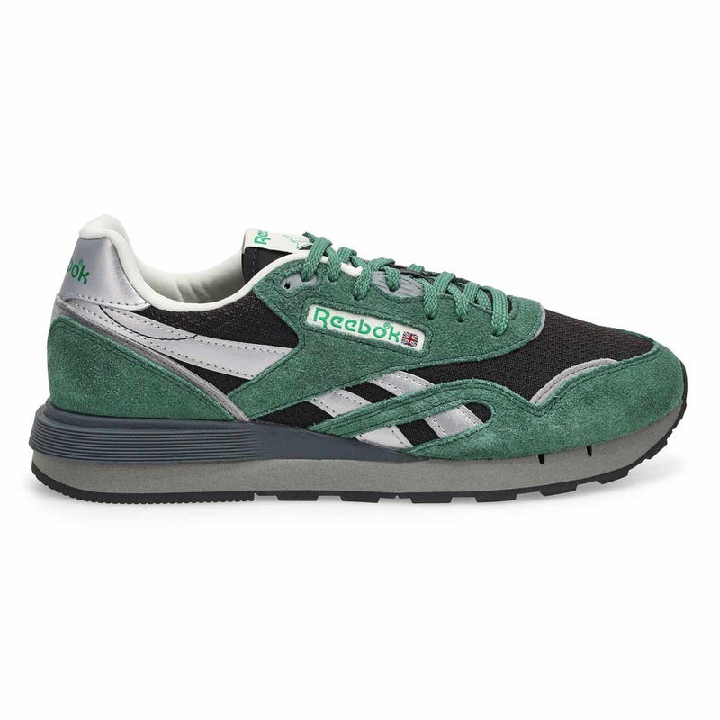 Men's Classic Nylon 89 Lace Up Sneaker - Field Green/Black/Grey3