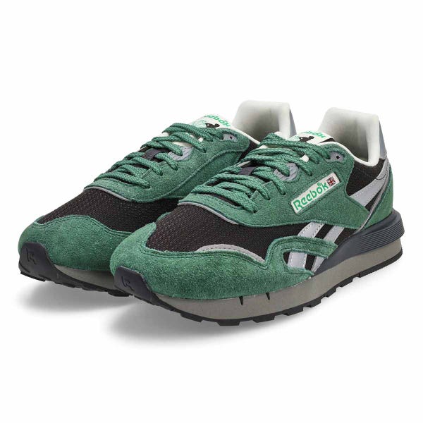 Men's Classic Nylon 89 Lace Up Sneaker - Field Green/Black/Grey3