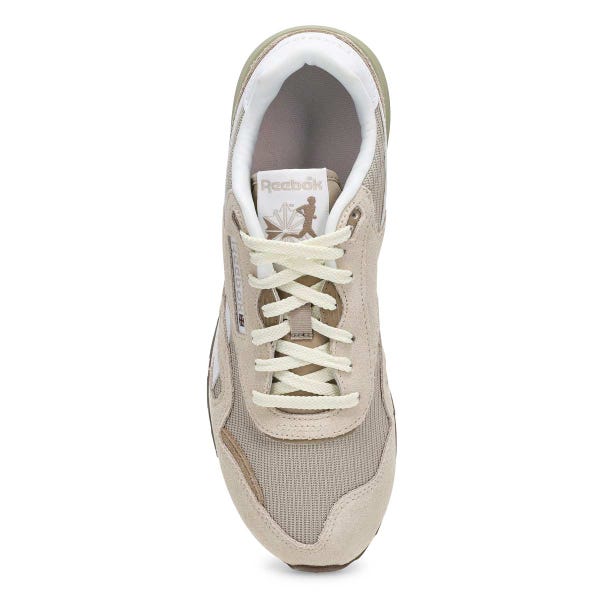 Men's Classic Nylon 89 Lace Up Sneaker - Vintage Chalk/Mineral Grey/Chalk