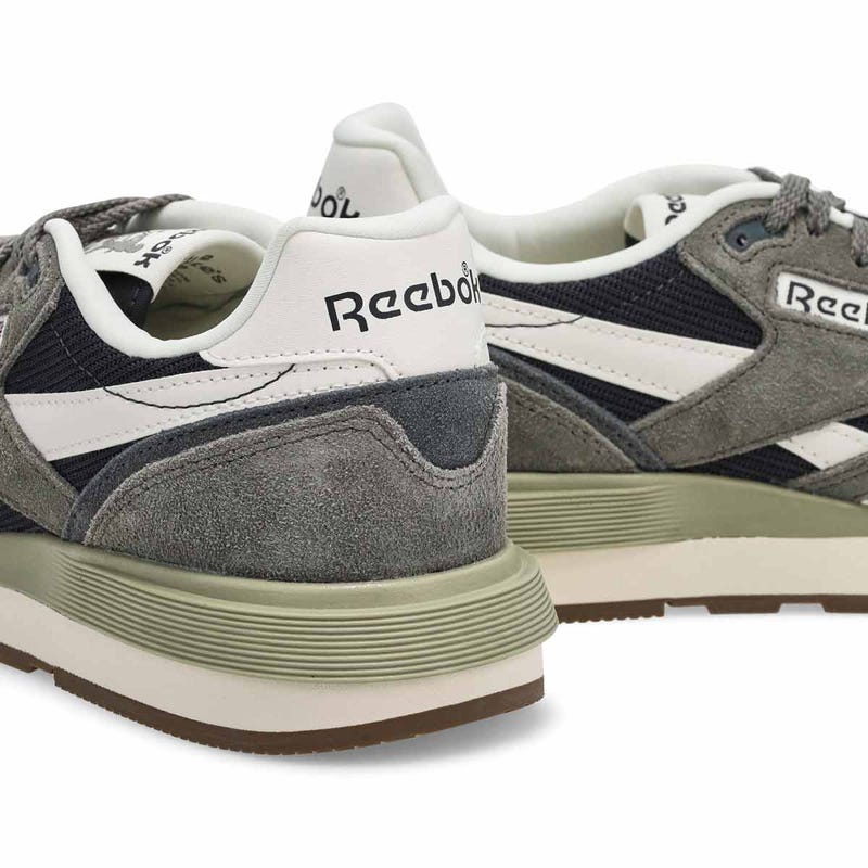Men's Classic Nylon 89 Lace Up Sneaker - Black/Still Grey/Chal