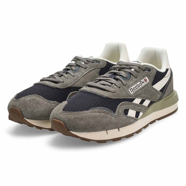 Men's Classic Nylon 89 Lace Up Sneaker - Black/Still Grey/Chal
