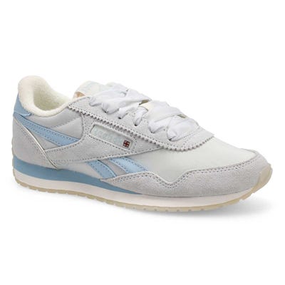Lds Classic AZ Lace Up Sneaker - Pearl Green/Ice Blue/Chalk