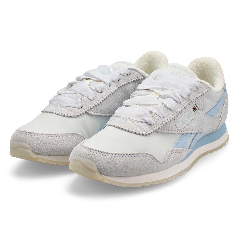 Women's  Classic AZ Lace Up Sneaker - Pearl Green/Ice Blue/Chalk