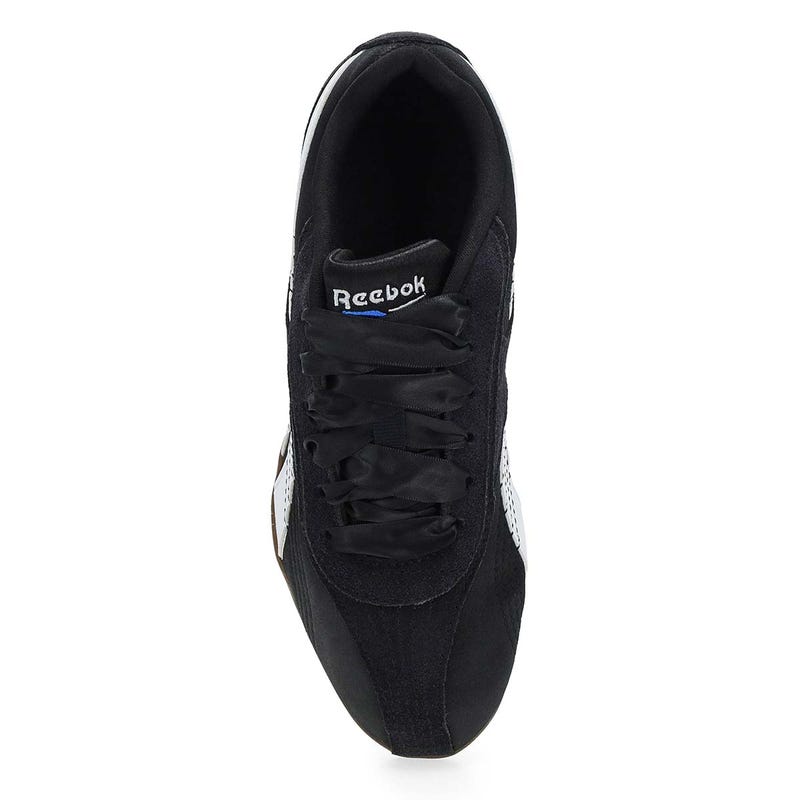Women's Ultra Lo Suede Sneaker - Black/White/Gum