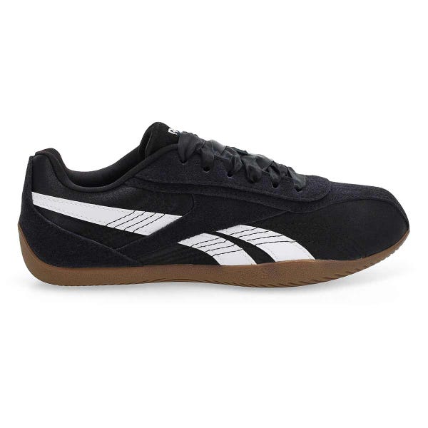 Women's Ultra Lo Suede Sneaker - Black/White/Gum