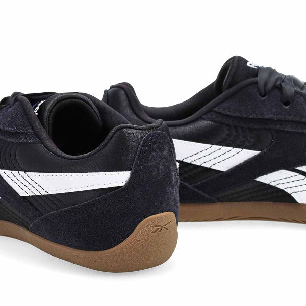 Women's Ultra Lo Suede Sneaker - Black/White/Gum