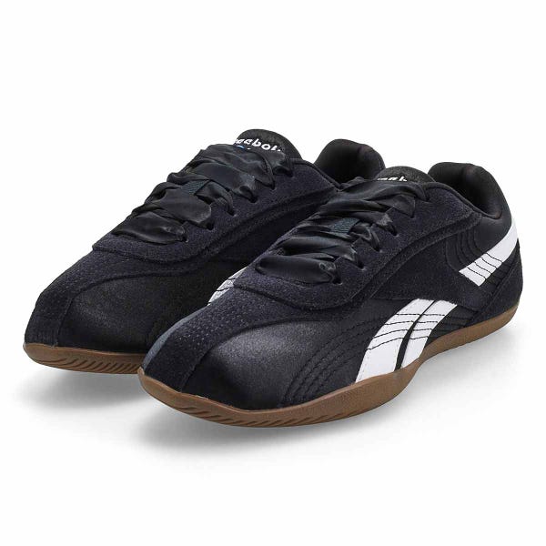 Women's Ultra Lo Suede Sneaker - Black/White/Gum