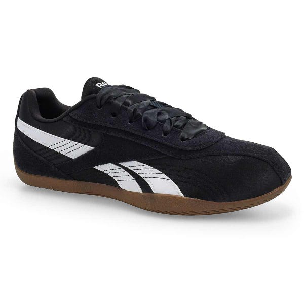 Women's Ultra Lo Suede Sneaker - Black/White/Gum