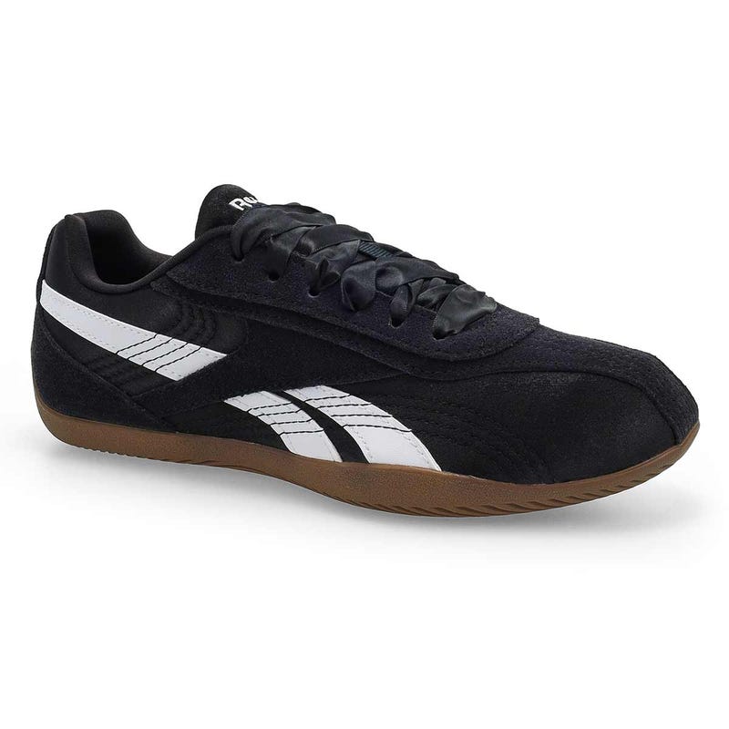 Women's Ultra Lo Suede Sneaker - Black/White/Gum
