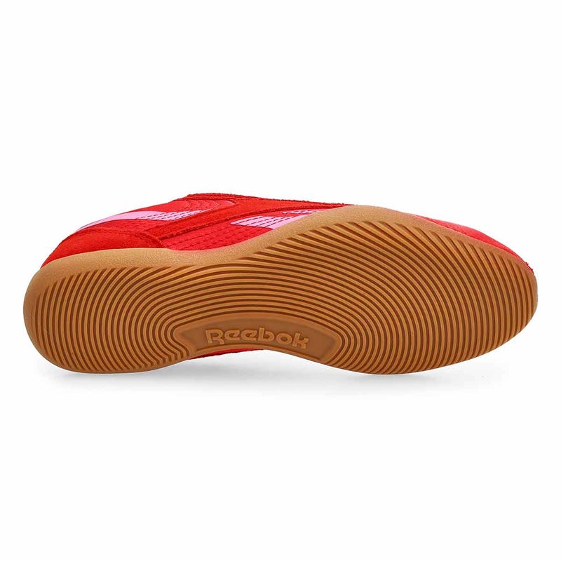 Women's Ultra Lo Suede Sneaker - Sport Red/Playful Pink/Gum