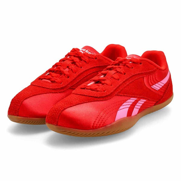 Women's Ultra Lo Suede Sneaker - Sport Red/Playful Pink/Gum