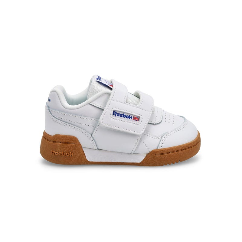 Baskets WORKOUT PLUS, blanc/bleu vecteur/rouge vecteur, bébés