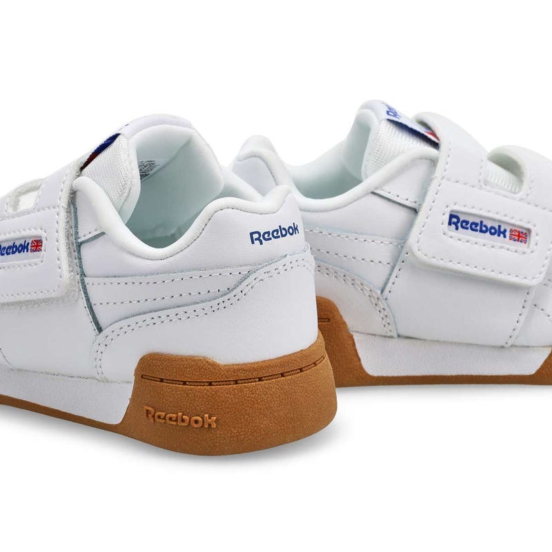 Baskets WORKOUT PLUS, blanc/bleu vecteur/rouge vecteur, bébés