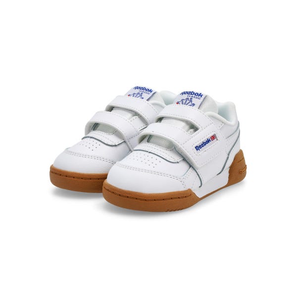 Baskets WORKOUT PLUS, blanc/bleu vecteur/rouge vecteur, bébés