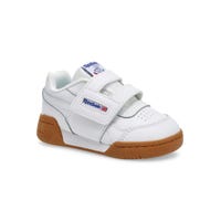 Baskets WORKOUT PLUS, blanc/bleu vecteur/rouge vecteur, bébés