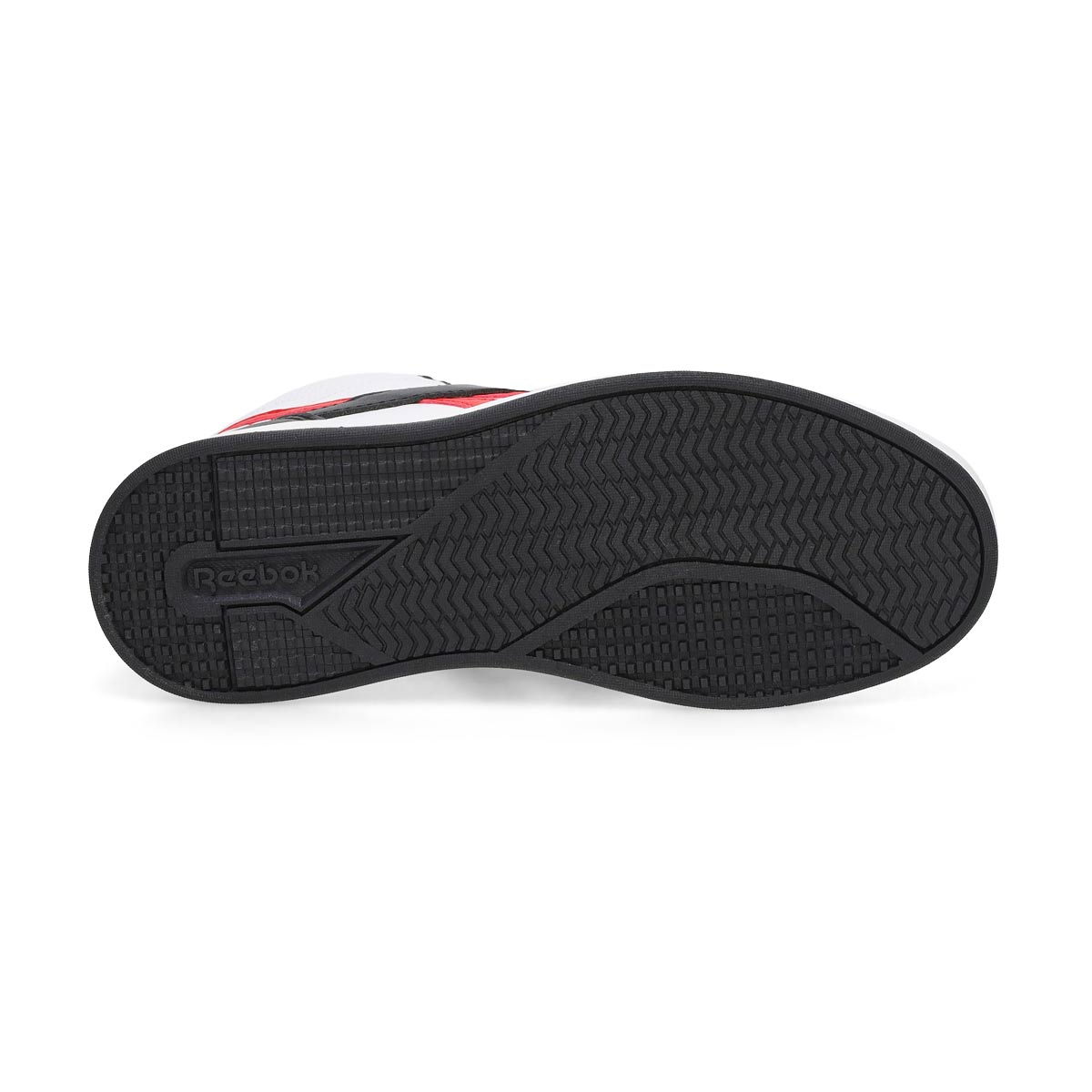 Kids'  Prime Mid 2.0 Lace Up Sneaker - White/Black/Vector Red