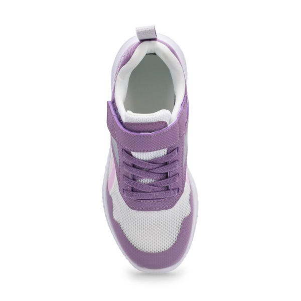 Girls'  Rush Runner Sneaker - Dream Purple/Dream Purple/White