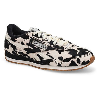 Baskets à lacets CLASSIC AZ, vache/noir/craie, femmes