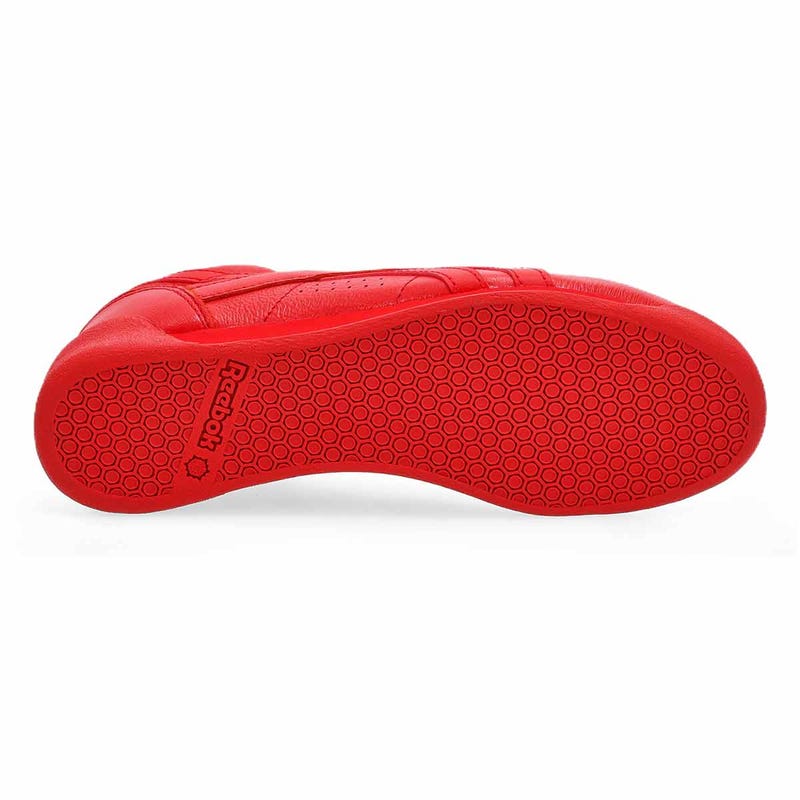 Women's Freestyle Lo Leather Sneaker - Vector Red
