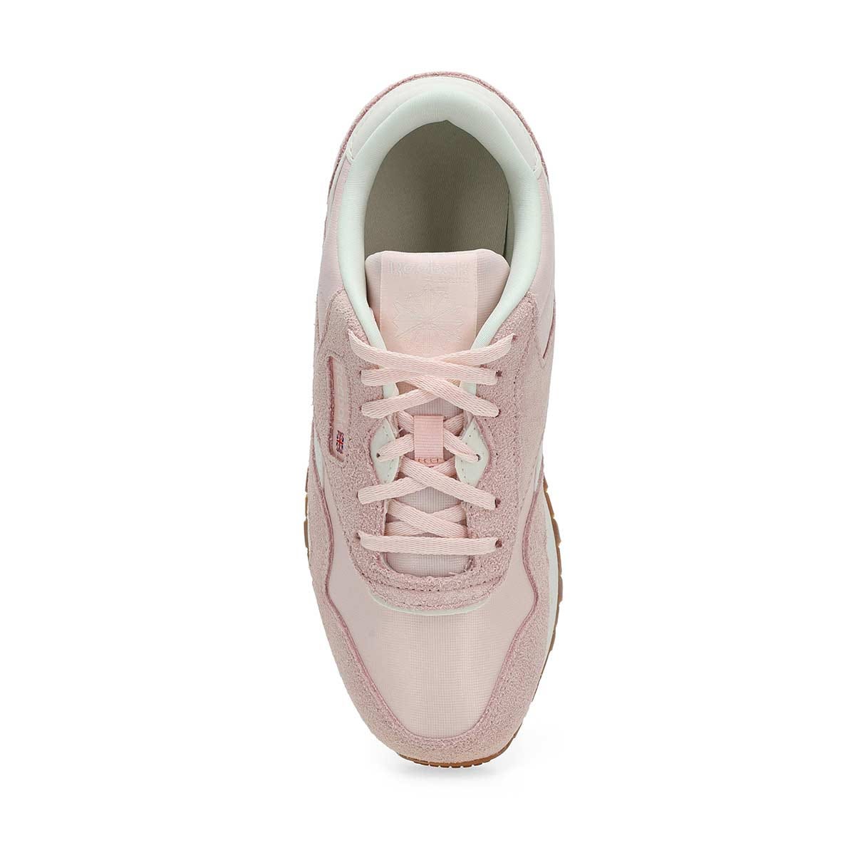 Baskets CLASSIC NYLON, rose pur/craie/craie, fille
