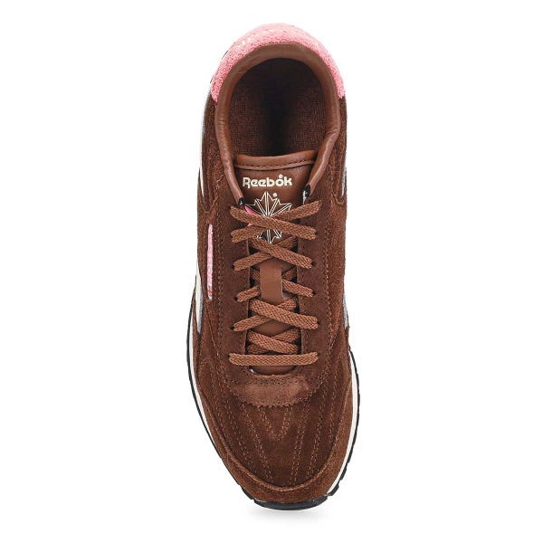Women's  Classic AZ Lace Up Sneaker - Formal Brown/Chalk/Expressive Pink