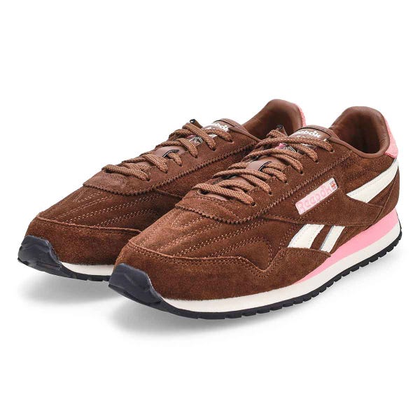 Women's  Classic AZ Lace Up Sneaker - Formal Brown/Chalk/Expressive Pink