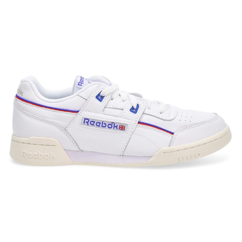 Espadrille à lacets Workout Plus pour homme - Blanc/Gris/Bleu Breakout