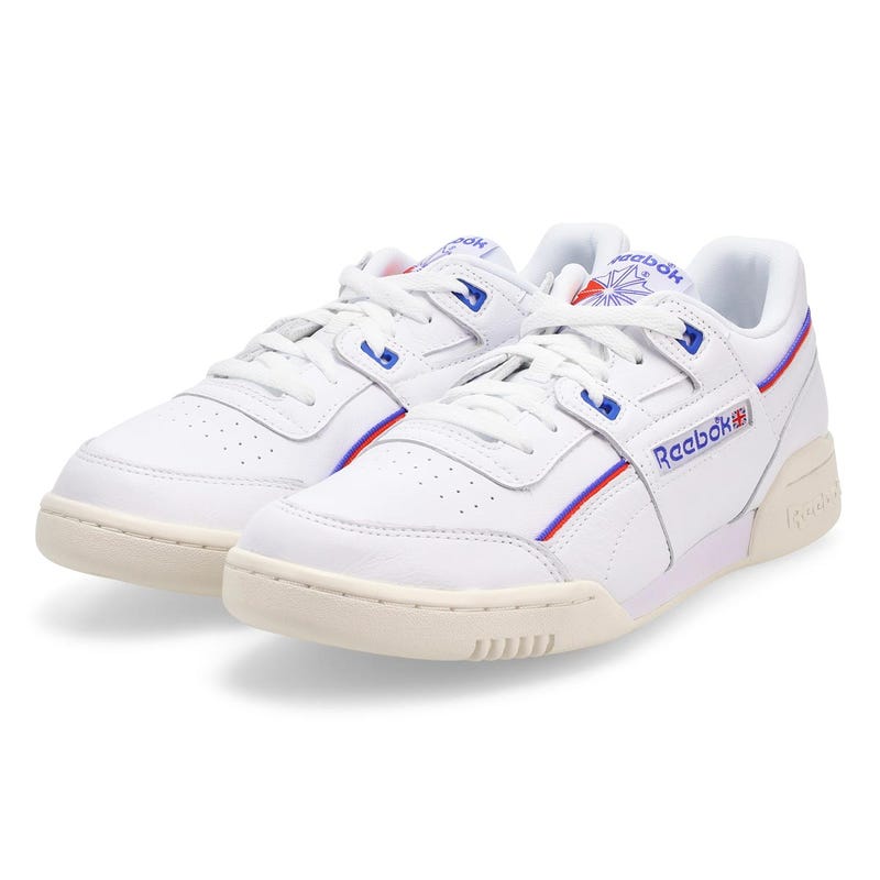 Espadrille à lacets Workout Plus pour homme - Blanc/Gris/Bleu Breakout