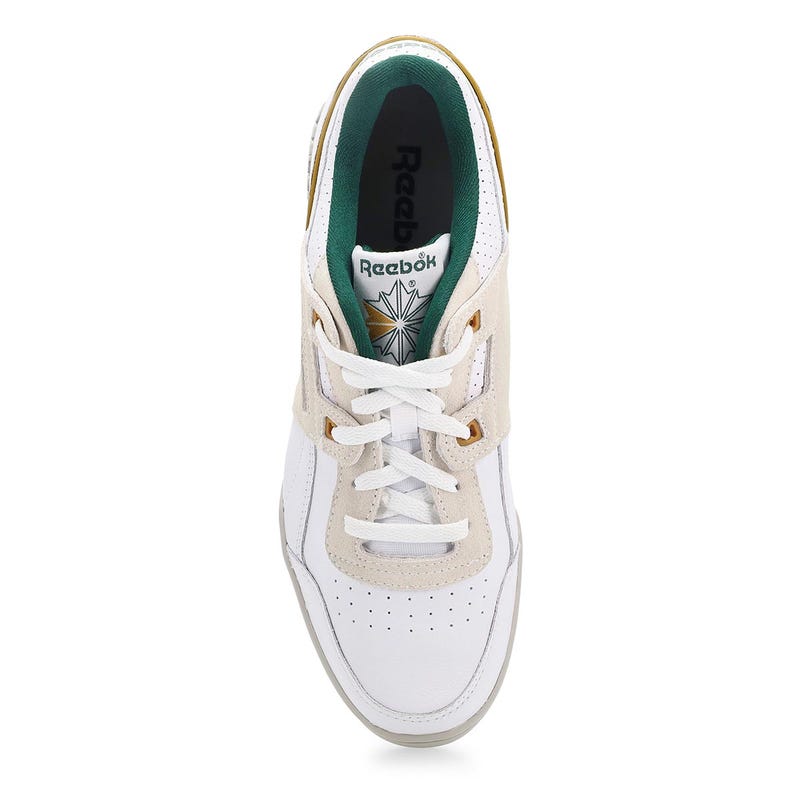 Men's Workout Plus Lace Up Sneaker - White/Heritage Green/Trophy Gold