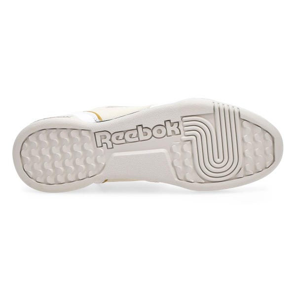 Men's Workout Plus Lace Up Sneaker - White/Heritage Green/Trophy Gold