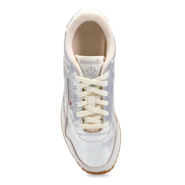 Women's Classic AZ Lace Up Sneaker - Silver/Chalk/Gum