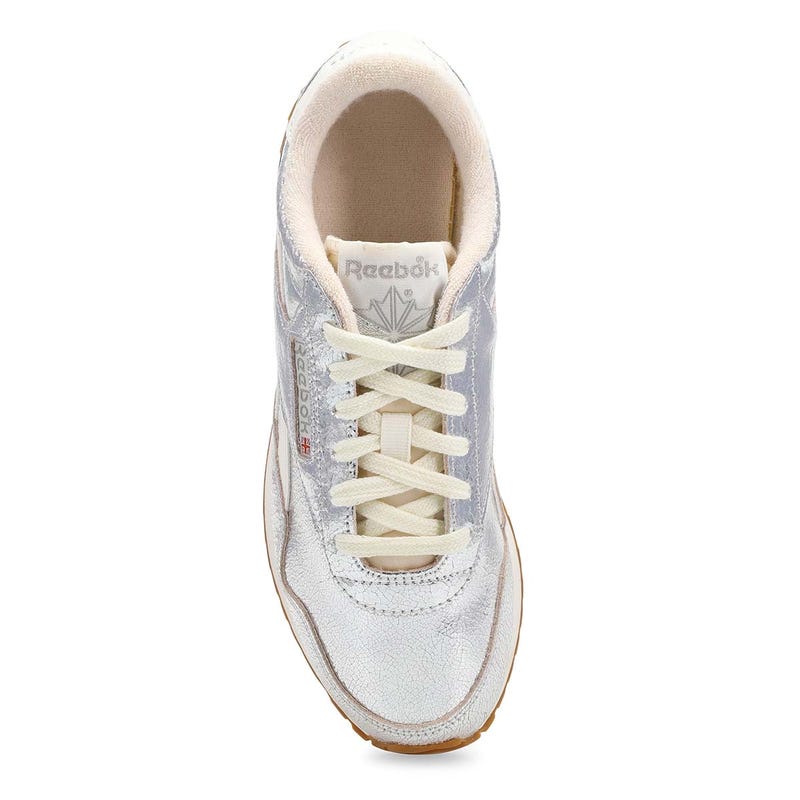Women's Classic AZ Lace Up Sneaker - Silver/Chalk/Gum