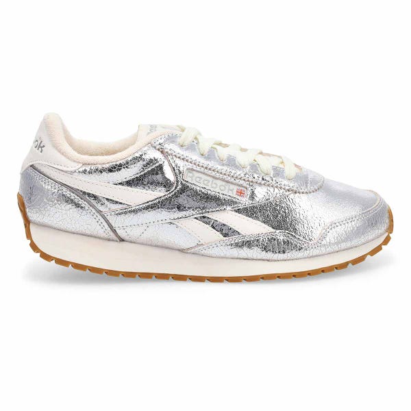 Women's Classic AZ Lace Up Sneaker - Silver/Chalk/Gum
