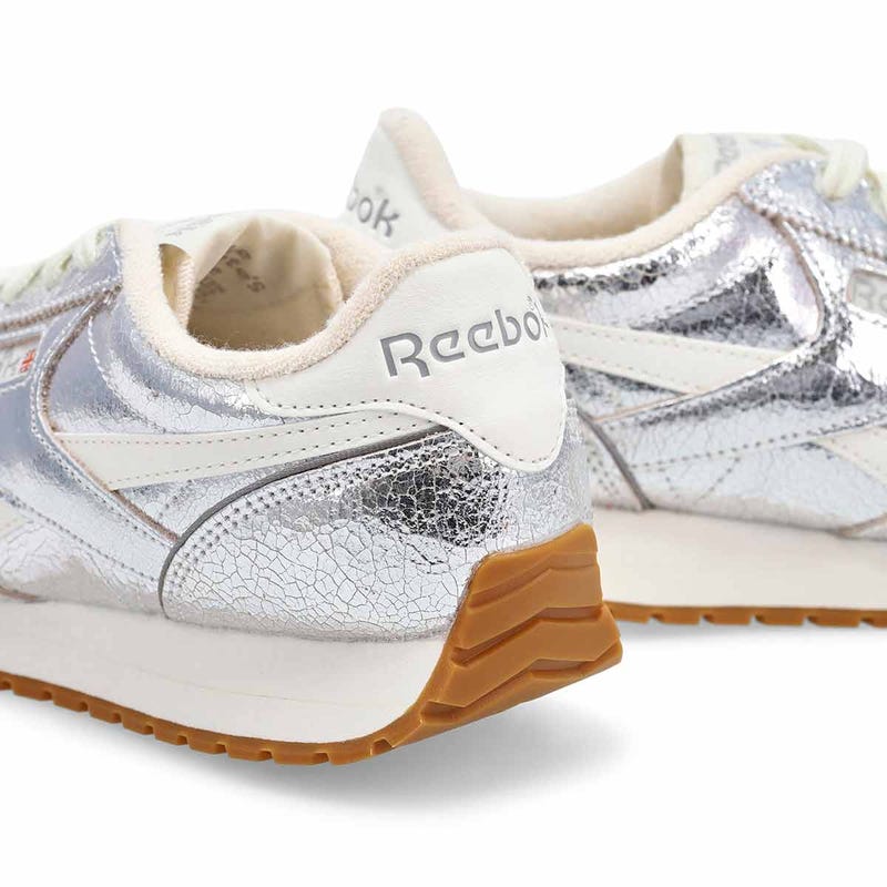 Women's Classic AZ Lace Up Sneaker - Silver/Chalk/Gum