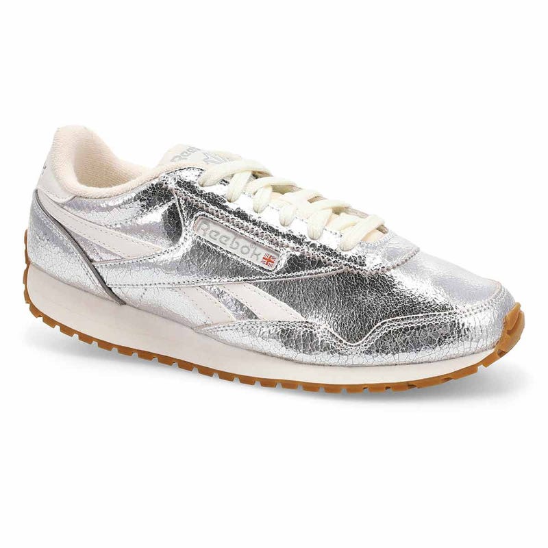 Women's Classic AZ Lace Up Sneaker - Silver/Chalk/Gum