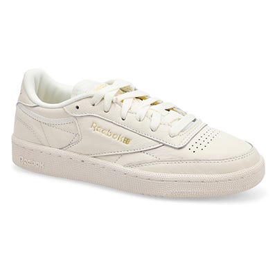 Espadrilles à lacets pour femmes Club C 85 - Craie/Or métallique