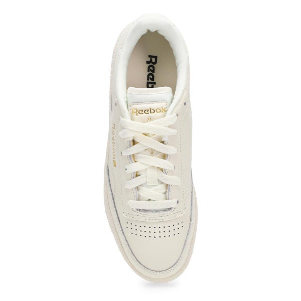 Women's Club C 85 Lace Up Sneaker - Chalk/Gold Metallic