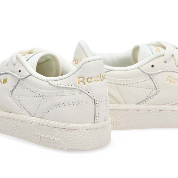 Women's Club C 85 Lace Up Sneaker - Chalk/Gold Metallic