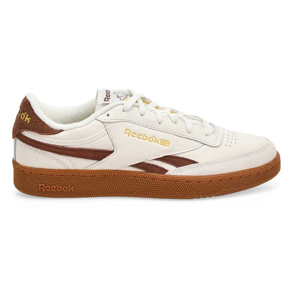 Espadrille à lacets Club C Revenge Vintage pour hommes - craie/brun habillé/gomme