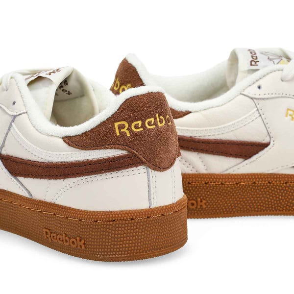 Espadrille à lacets Club C Revenge Vintage pour hommes - craie/brun habillé/gomme