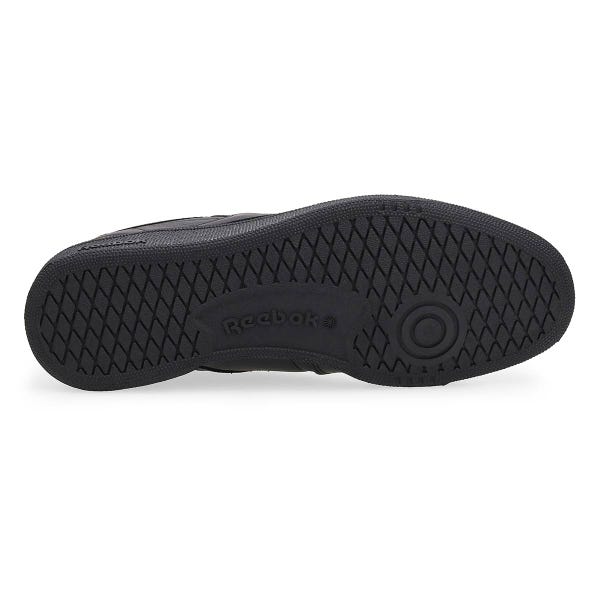 Men's Reebok Club C 85 lace-up sneaker - Black/Almost Black/Gold