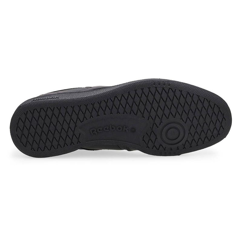 Men's Reebok Club C 85 lace-up sneaker - Black/Almost Black/Gold