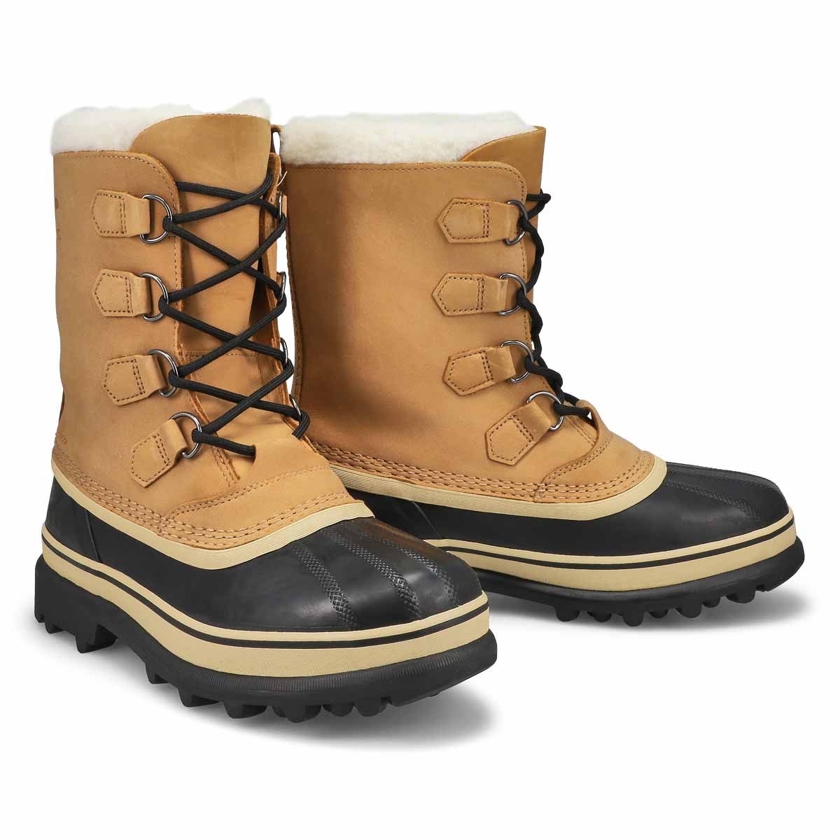 Men's Caribou Waterproof Winter Boot - buff