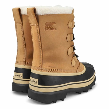 Men's Caribou Waterproof Winter Boot - Tan