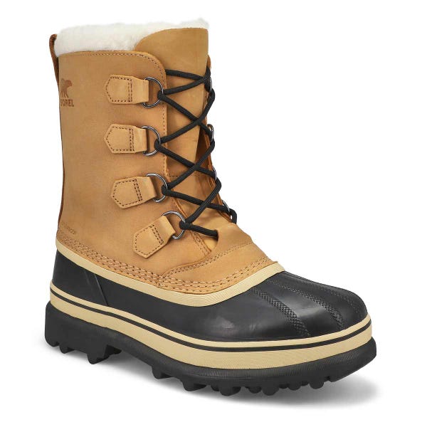 Men's Caribou Waterproof Winter Boot - buff