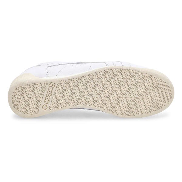 Women's Freestyle Lo Leather Sneaker - Chalk/Gold Metallic/Gum